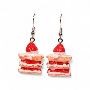 Strawberry Layered Earrings